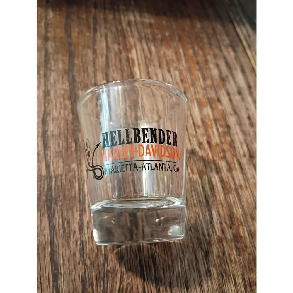 2015 Hellbender Marietta Atlanta GA Shot Glass Barware Collectible